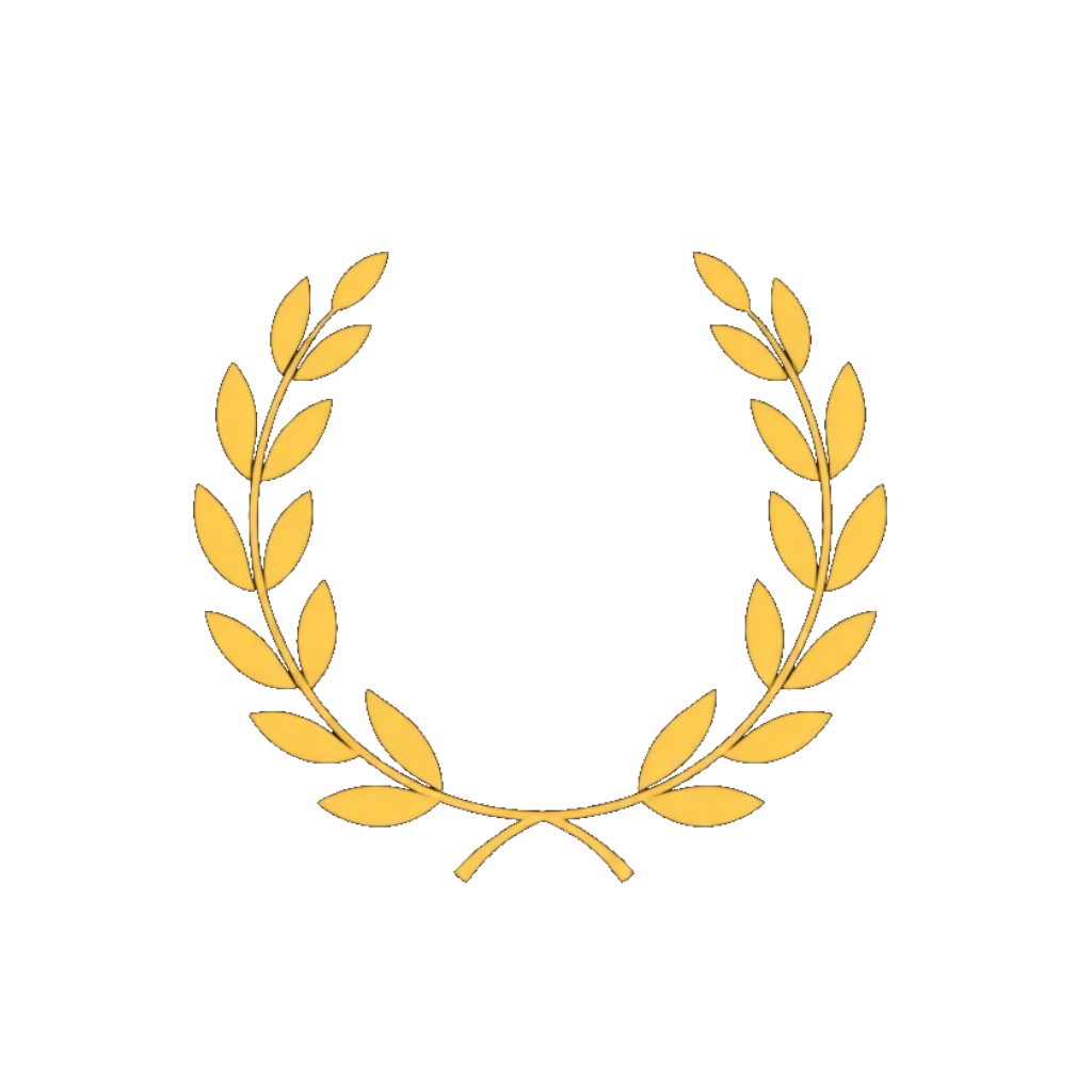 Gold Laurel Wreath